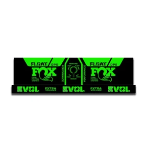 FOX FLOAT DPS PERFORMANCE rear shock sticker 2022 2024 fluorescent green