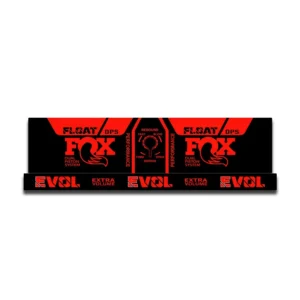 FOX FLOAT DPS PERFORMANCE rear shock sticker 2022 2024 fluorescent red