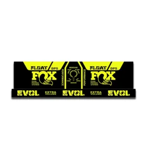 FOX FLOAT DPS PERFORMANCE rear shock sticker 2022 2024 fluorescent yellow