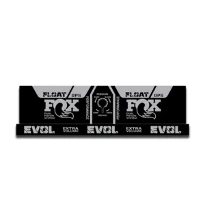 FOX FLOAT DPS PERFORMANCE rear shock sticker 2022 2024 silver
