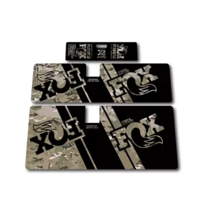 Fox Float X2 Rear Shock Stickers 2019 2020 camo