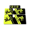 Fox Float X2 Rear Shock Stickers 2019 2020 fluorescent yellow