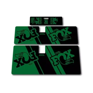 Fox Float X2 Rear Shock Stickers 2019 2020 green