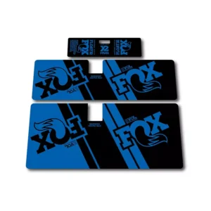 Fox Float X2 Rear Shock Stickers 2019 2020 hope blue