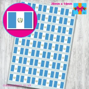Guatemala Flag Stickers - Image 3