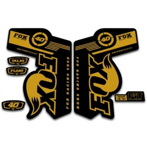 Fox 40 Talas Float Fork Stickers 2011 2014 gold
