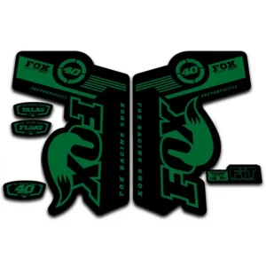 Fox 40 Talas Float Fork Stickers 2011 2014 green