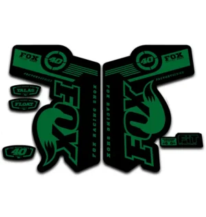 Fox 40 Talas Float Fork Stickers 2011 2014 green