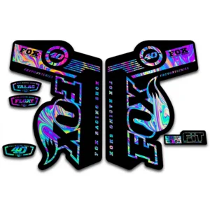 Fox 40 Talas Float Fork Stickers 2011 2014 oilslick