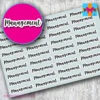 management planner stickers script