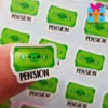 pension payment planner stickers