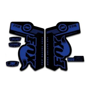 Fox 36 Talas Float fork stickers 2011 2014 hope blue