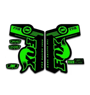 Fox 36 Talas Float fork stickers 2011 2014 fluorescent green