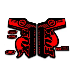 Fox 36 Talas Float fork stickers 2011 2014 fluorescent red