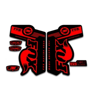 Fox 36 Talas Float fork stickers 2011 2014 fluorescent red