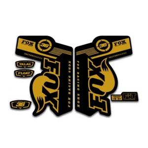 Fox 36 Talas Float fork stickers 2011 2014 gold