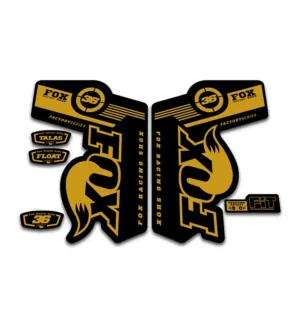 Fox 36 Talas Float fork stickers 2011 2014 gold