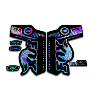 Fox 36 Talas Float fork stickers 2011 2014 oilslick