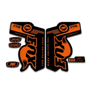Fox 36 Talas Float fork stickers 2011 2014 orange