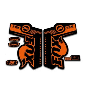 Fox 36 Talas Float fork stickers 2011 2014 orange