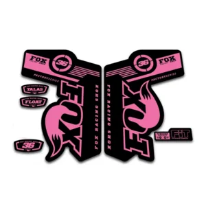 Fox 36 Talas Float fork stickers 2011 2014 pink
