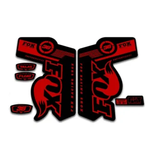 Fox 36 Talas Float fork stickers 2011 2014 red
