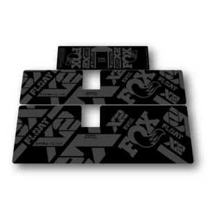 Fox Float Performance Elite rear shock stickers 2021 2024 - stealth