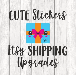 Etsy Shipping Upgrades