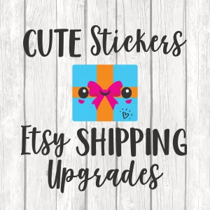 Etsy Shipping Upgrades