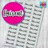 Haircut Planner Stickers