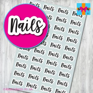 Nails Planner Stickers