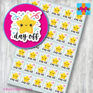 day off planner stickers
