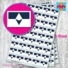 Antarctica flag stickers 3 sizes