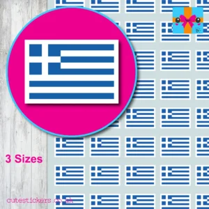 Greece Greek Flag stickers