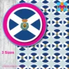 ROUND Tenerife Flag Stickers