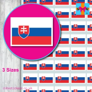 slovakia flag stickers