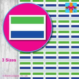 galapagos islands flag stickers 3 sizes