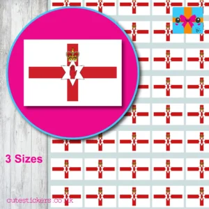 Northern Ireland Flag Stickers