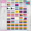 lgbtqia+ flag stickers 20mm