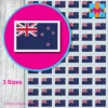 new zealand flag sticker 3 sizes