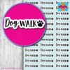 dog walk reminder planner stickers
