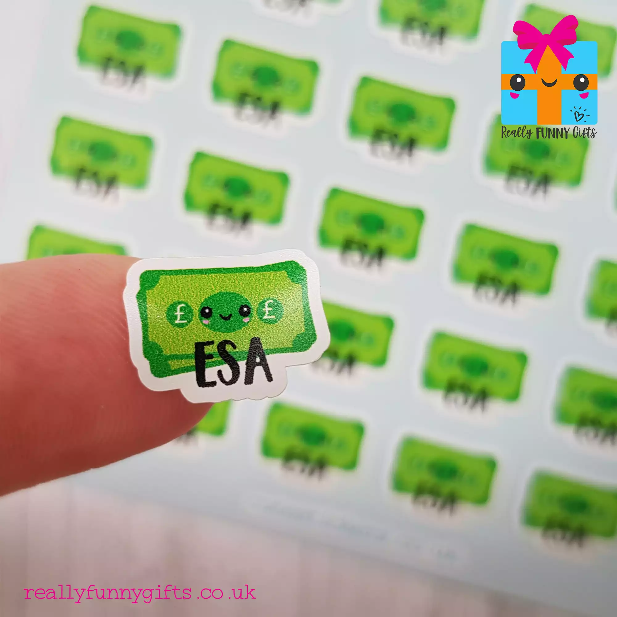 ESA disability payment stickers