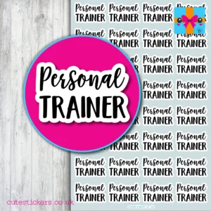 Personal Trainer Planner Stickers