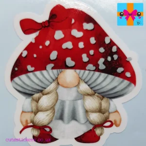 amanita muscaria gonk gnomes GLOSS pointy with bow