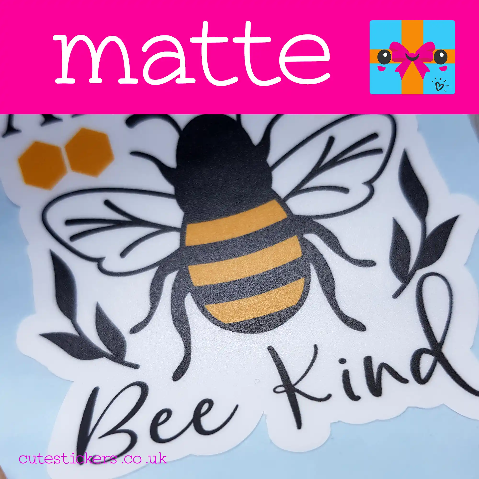 bee kind sticker