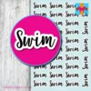 swim planner stickers