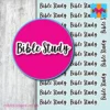 Bible Study Planner Stickers