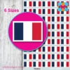 France French flag stickers 6 sizes