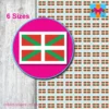 Spain Basque Flag Stickers 6 Sizes