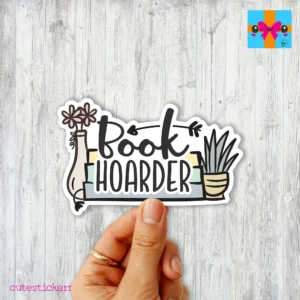 kindle sticker ereader kobo book hoarder